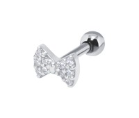 Shiny Bow Helix Ear Piercing TIP-3334